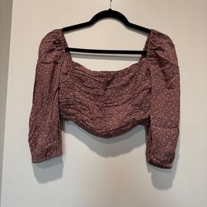 Wilfred Floral Crop Top